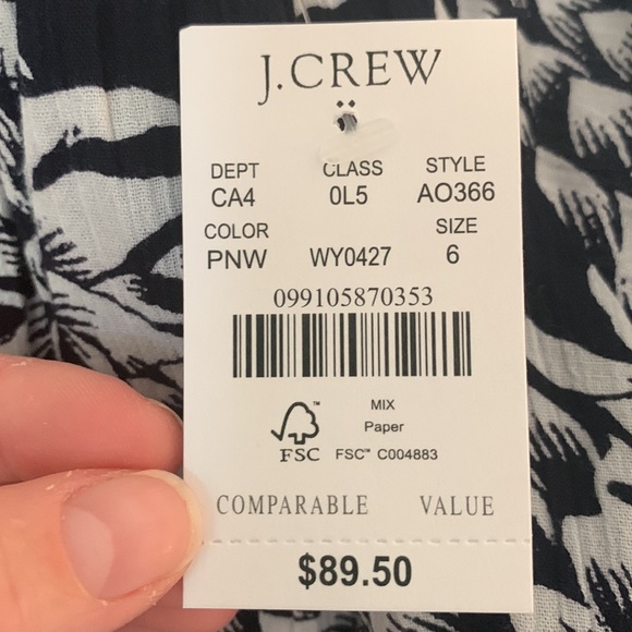 NWT cotton flutter sleeve sundress - Picture 3 of 9